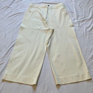 J. Crew 365 Cream Trousers